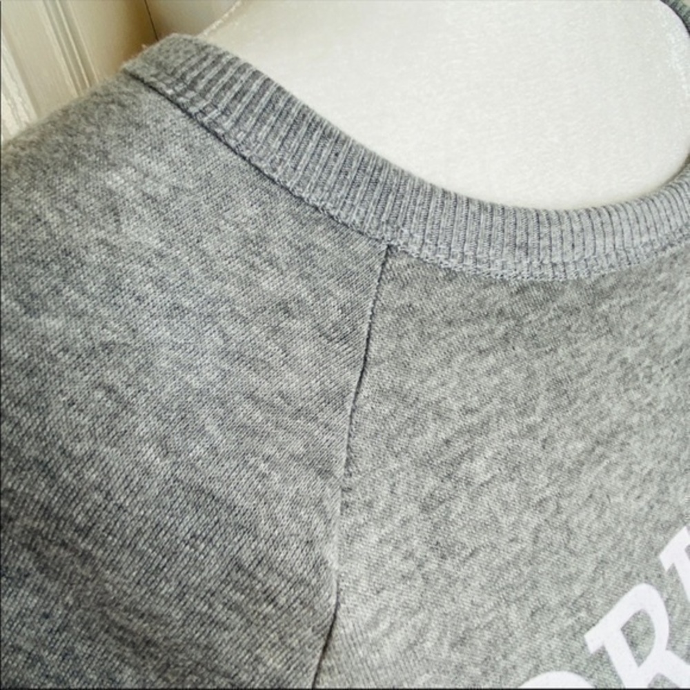 DISNEY Medium Gray Sweatshirt Top NWT - Picture 3 of 10